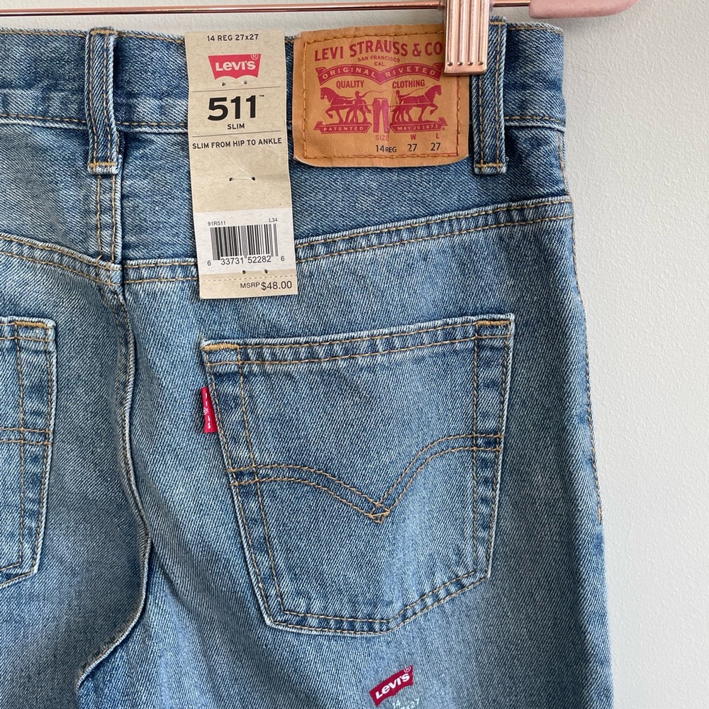 Levi’s 511 Slim 14 Regular 27x27 - Picture 5 of 6